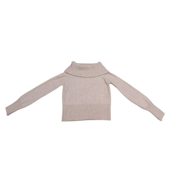 💫 Jessica Simpson Ribbed Foldover Turtleneck Sweater – Size S – NWT - Picture 3 of 6